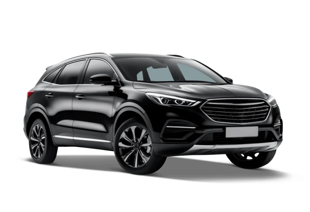 Black luxury SUV  for executive  transfer Black luxury SUV for executive transfer